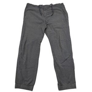 Mack Weldon Joggers Mens XXL Gray Radius Flex Pants Drawstring Cotton Stretch